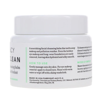 Farmacy Green Clean Makeup Meltaway Cleansing Balm 3.4 oz / 100ml | Makeup Remover &amp; Face Cleanser | Brand New