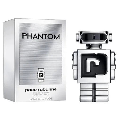 Paco Rabanne Phantom Eau de Toilette (EDT) Spray for Men 3.4 oz / 100ml – Natural Spray – Brand New &amp; Sealed