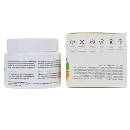 Farmacy Green Clean Makeup Meltaway Cleansing Balm 3.4 oz / 100ml | Makeup Remover &amp; Face Cleanser | Brand New